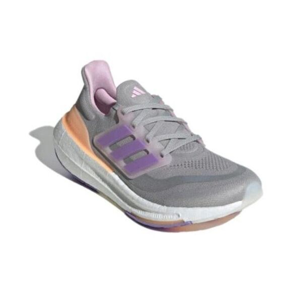 Adidas Ultraboost Light IE1762 Sneakers Women's Gray Violet Running Shoes TF1133 - Picture 1 of 12